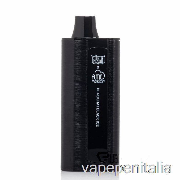 Penna Vape Nicky Jam X Fume 10000 Usa E Getta Black Hat Black Ice